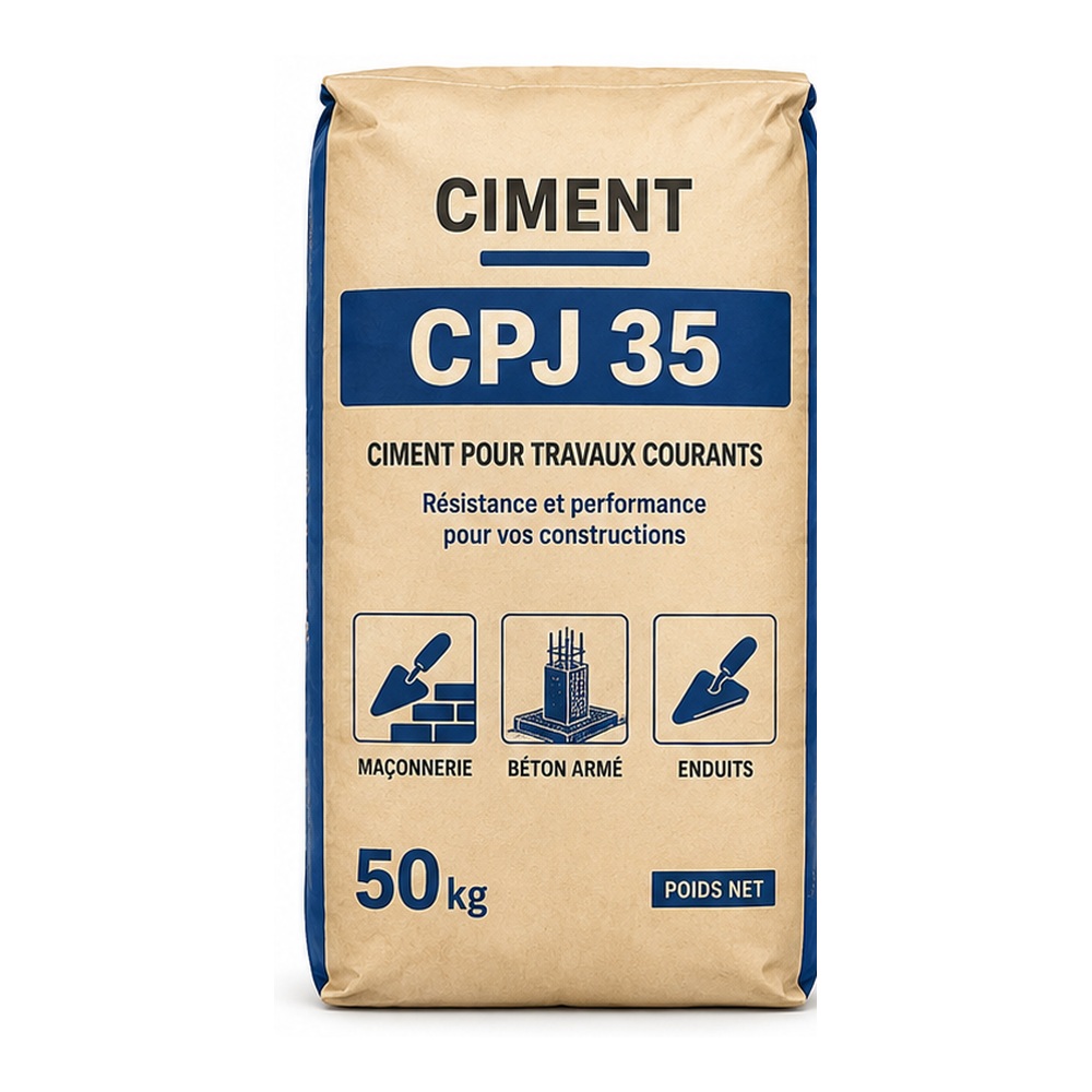 ciment-neutre-cpj35-1000x1000 Ciment CIMBURKINA Etalon CPJ 35 – 1 tonne - Image 1