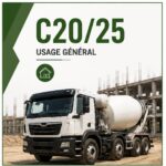 Béton prêt à l’emploi C20/25 — m³