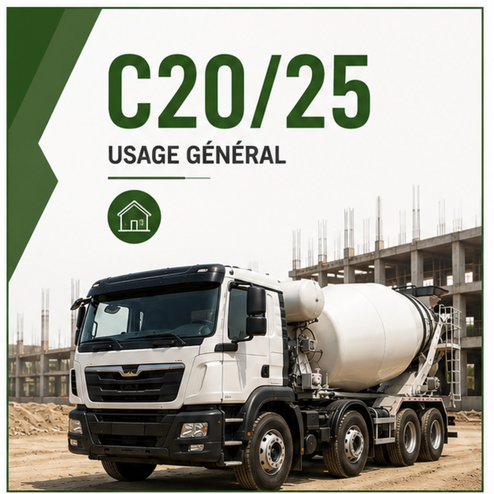 beton-pret-emploi-c20-25 Béton prêt à l’emploi C20/25 — m³ - Image 1