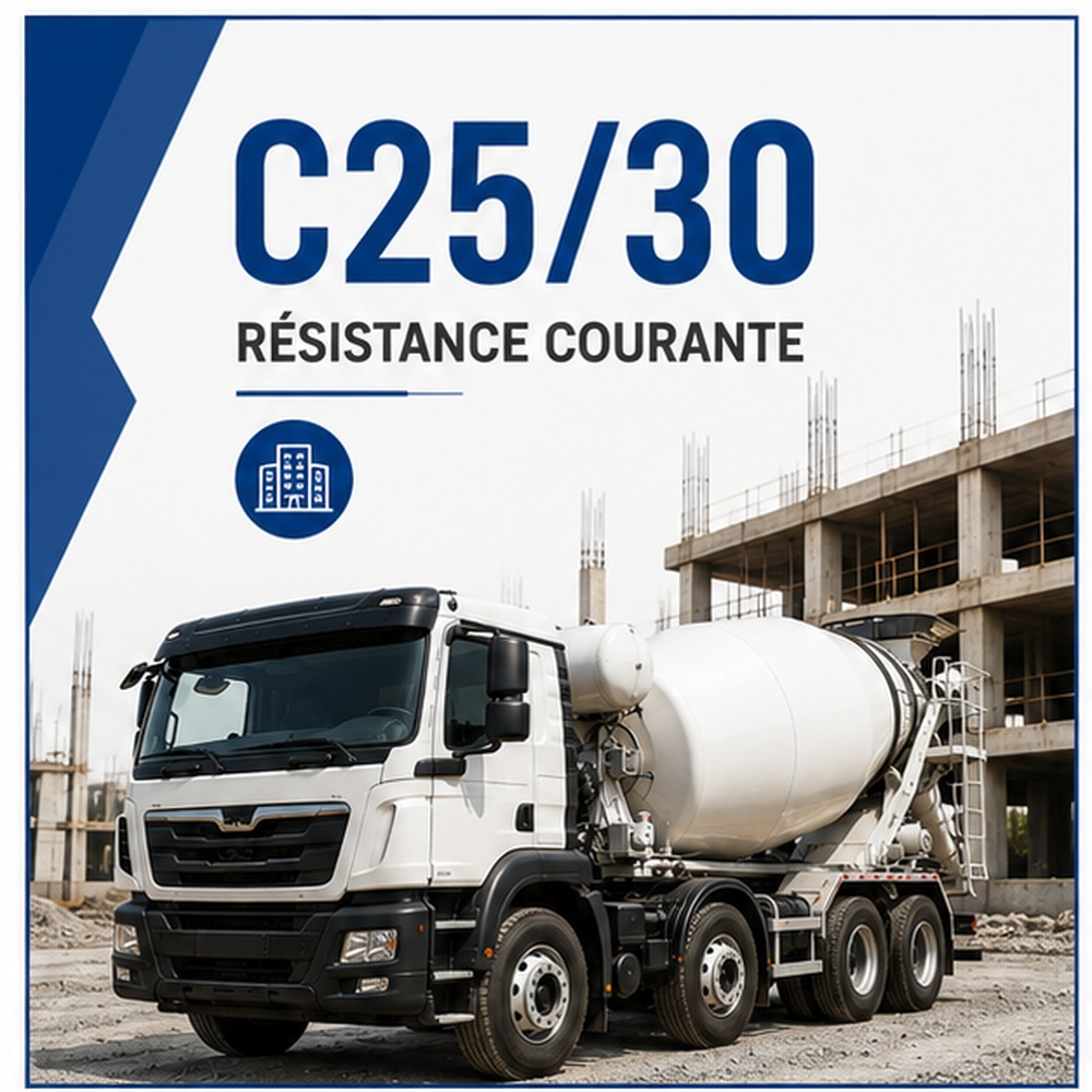 beton-pret-emploi-c25-30 Béton prêt à l’emploi C25/30 — m³ - Image 1