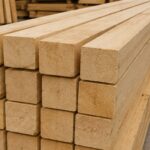 Chevron bois 4 m - 63 × 75 mm