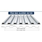 Tôle bac Aluzinc 40/100